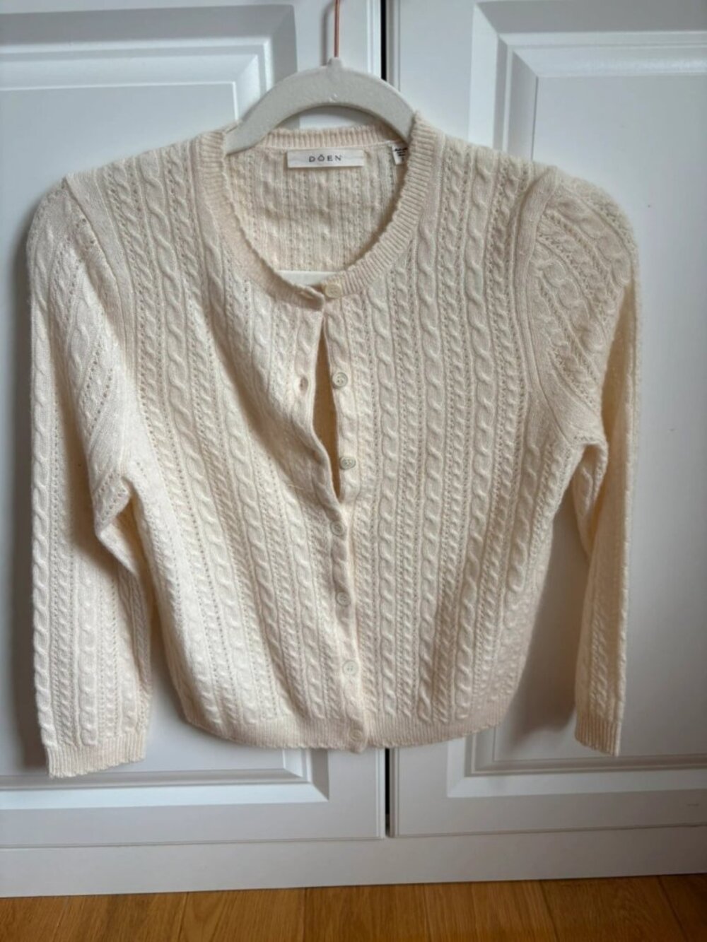 DOEN Danae Cashmere Cardigan Size S